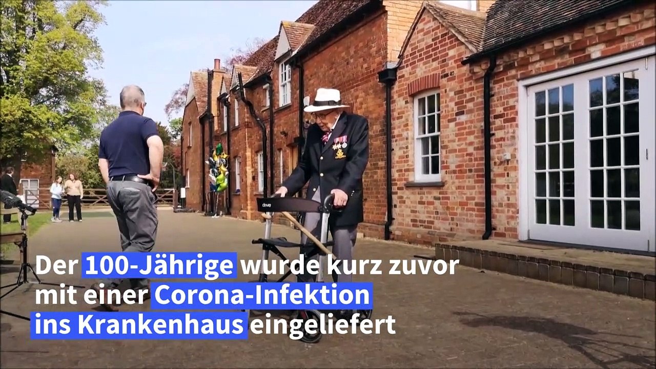 Corona-Held 'Captain Tom' an Covid-19 gestorben