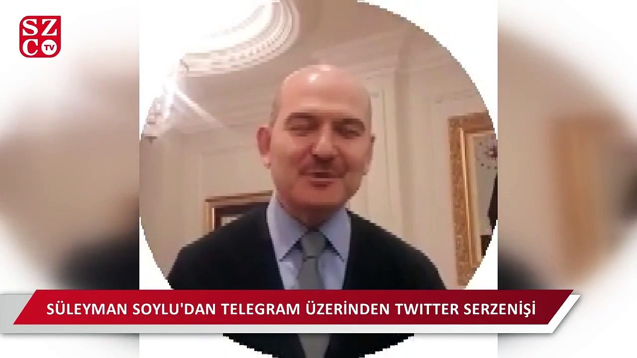 Soylu telegram üzerinden seslendi
