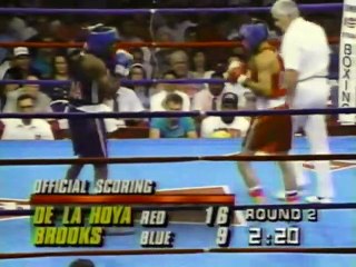 Oscar De La Hoya Vs Patrice Brooks II Eliminatory Olympics USA