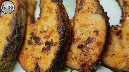 Descargar video: Simple And Delicious Fish Fry | Tawa Fish Fry Recipe | Fish Fry Recipe | Fish Fry By Desi Cook