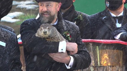 Punxsutawney Phil announces forecast