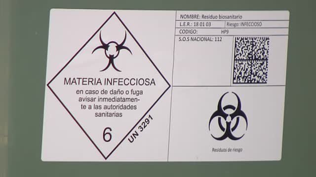 Toneladas de 'residuos Covid' se acumulan en los hospitales de Valencia