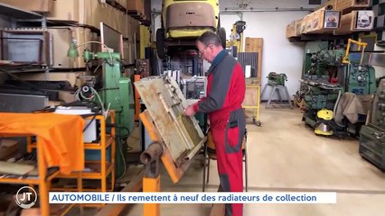AUTOMOBILE / Ils remettent à neuf des radiateurs de collection