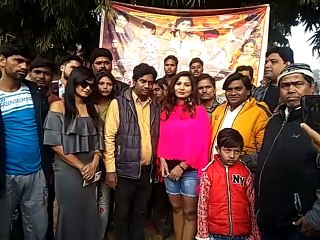 दबंग लुटेरे फिल्म का शानदार मुहूर्त, फिल्म का निर्देशक शाद अहमद शाह  के द्वारा किया जा रहा
