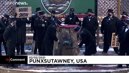 Groundhog Day: Punxsutawney Phil says six more weeks of winter