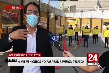 Piden al MTC no detener las revisiones técnicas: habrán 80 mil vehículos en mal estado en un mes