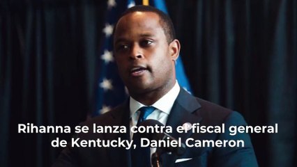 Rihanna se lanza contra el fiscal general de Kentucky por caso de Breonna Taylor