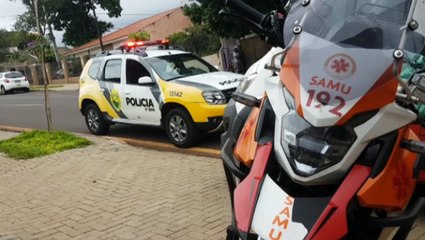 Homem em surto mobiliza socorristas durante tentativa de suicídio