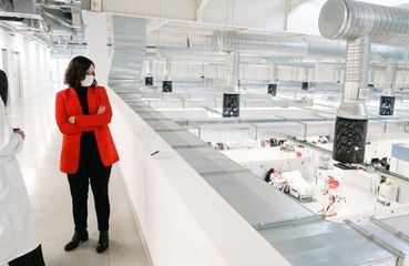 CRÍTICAS DE LA IZQUIERDA Y SABOTAJES.AL HOSPITAL ZENDAL.. PERO LOS PACIENTES VALORAN LA GESTIÓN DE AYUSO