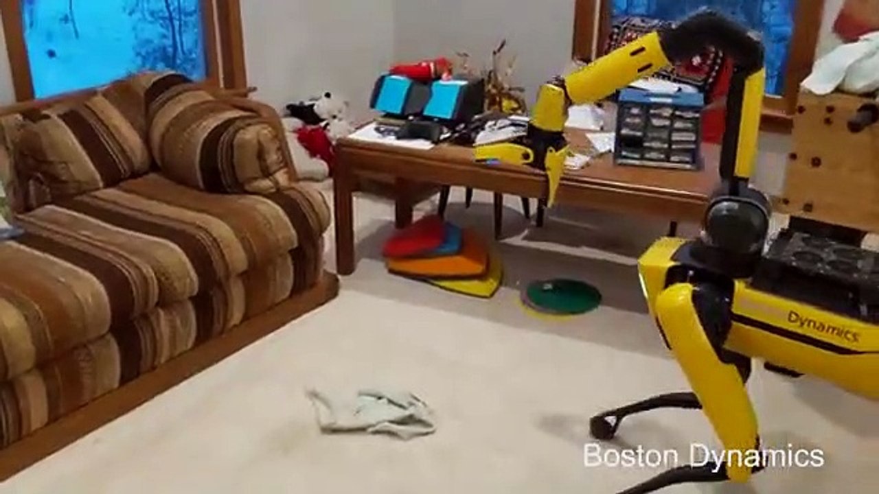 Bienvenu dans le futur... Robots un peu flippants quand même