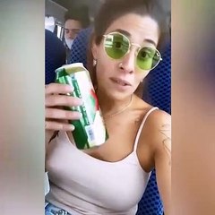 Ivana Nadal fue demorada en un aeropuerto de México por tener un picador de marihuana