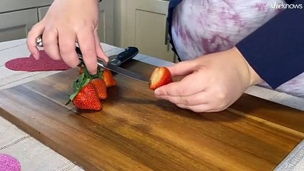 Nutella Strawberries for the Perfect Valentine's Day Snack - Kenzie's Kitchen