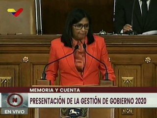 Vicepresidenta Delcy Rodríguez: Hace 22 años llegó el Comandante Chávez para iniciar la refundación de la patria