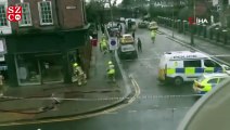 İngiltere'de polise “molotof kokteyli” saldırı