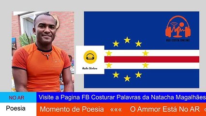 Momento de poesia na Rádio Kintura Autora Natacha Magalhães - Pagina Facebook Costurar Palavras