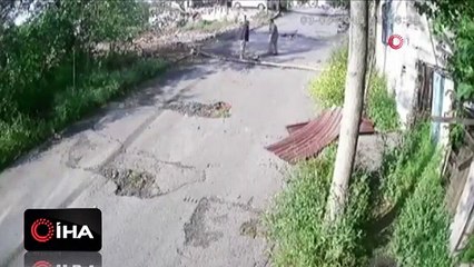 Ev sahibine yakalanan hırsıza meydan dayağı
