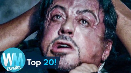 ¡Top 20 Actores que Casi MUEREN en el Set!