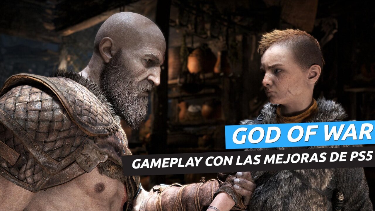 Gameplay de God of War con las mejoras de PS5