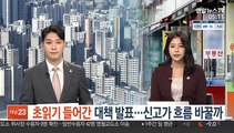 초읽기 들어간 대책 발표…신고가 흐름 바꿀까