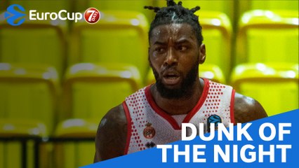 7DAYS EuroCup Dunk of the Night: Mathias Lessort, AS Monaco