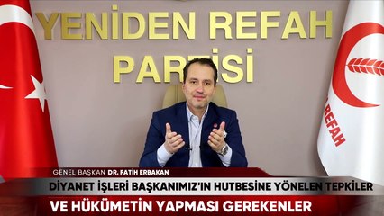 Fatih Erbakan’dan AK Parti’ye ‘Ali Erbaş’ çağrısı