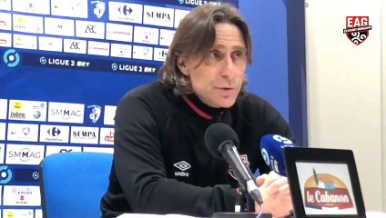 Ligue 2 BKT – J23 : Grenoble – Guingamp (2-1) | La réaction Fred Bompard après GF38 - EAG