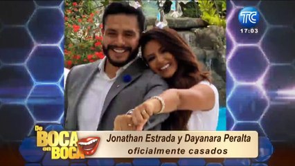 Los votos que dio Jonathan Estrada a Dayanara Peralta durante su boda