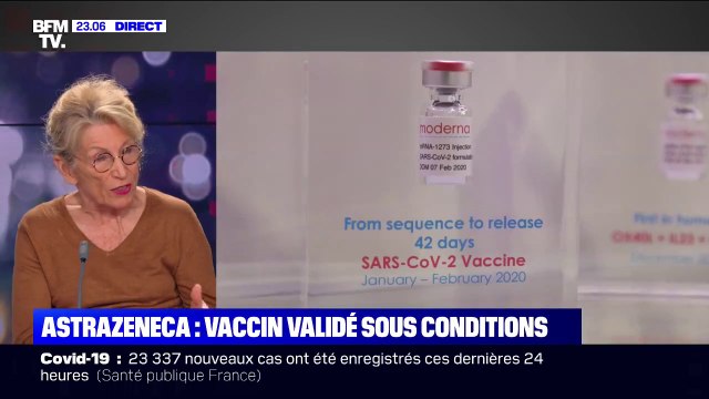 Selon la Pr Bouvet, le vaccin d'AstraZeneca permettra de vacciner 5 millions de personnes en février, mars et avril