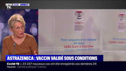 Selon la Pr Bouvet, le vaccin d'AstraZeneca "permettra de vacciner 5 millions de personnes en février, mars et avril"