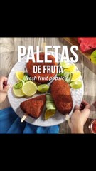 Paletas de Fruta