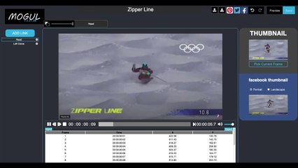 Mogul Skiier with Object Tracking