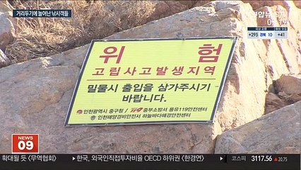 거리두기에 바다로 몰린 낚시객들 안전 주의보