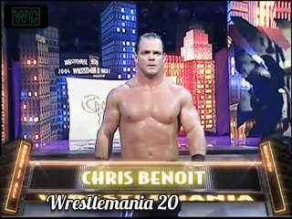 All of Chris Benoit´s Wrestlemania Entrance