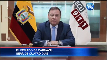 COE Nacional exhortó a municipios para el feriado de Carnaval