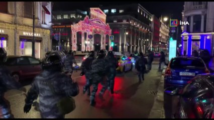 - Rusya'daki gece protestolarında gözaltı sayısı bini geçti