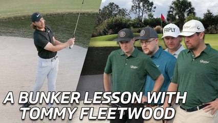 Tommy Fleetwood Gives Fore Play A Bunker Lesson