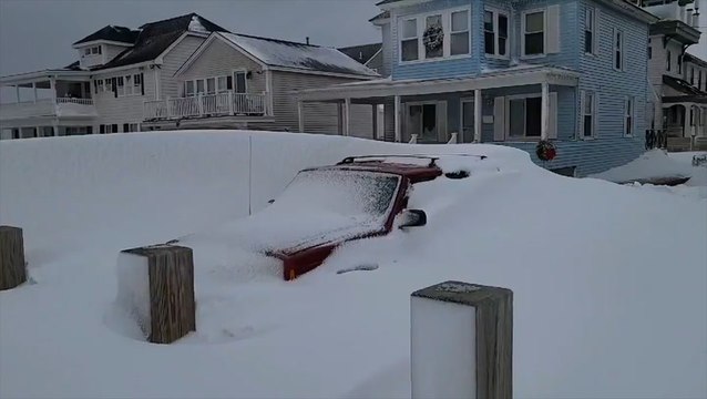 Nor'easter brings flooding and snow drifts to coastal New Hampshire