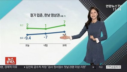 [날씨톡톡] 퇴근길 눈 시작·중부 폭설…빙판길 안전사고 유의