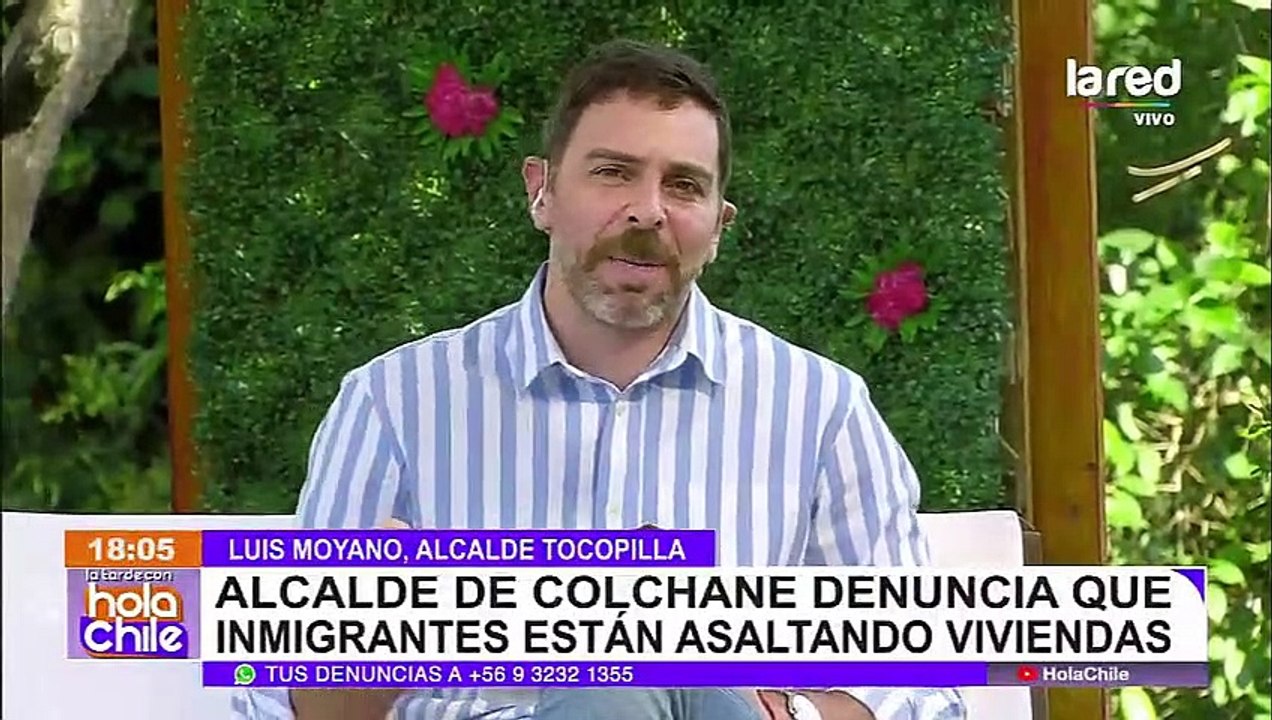 Crisis de inmigración ILEGAL en Chile - Hola Chile (La Red)