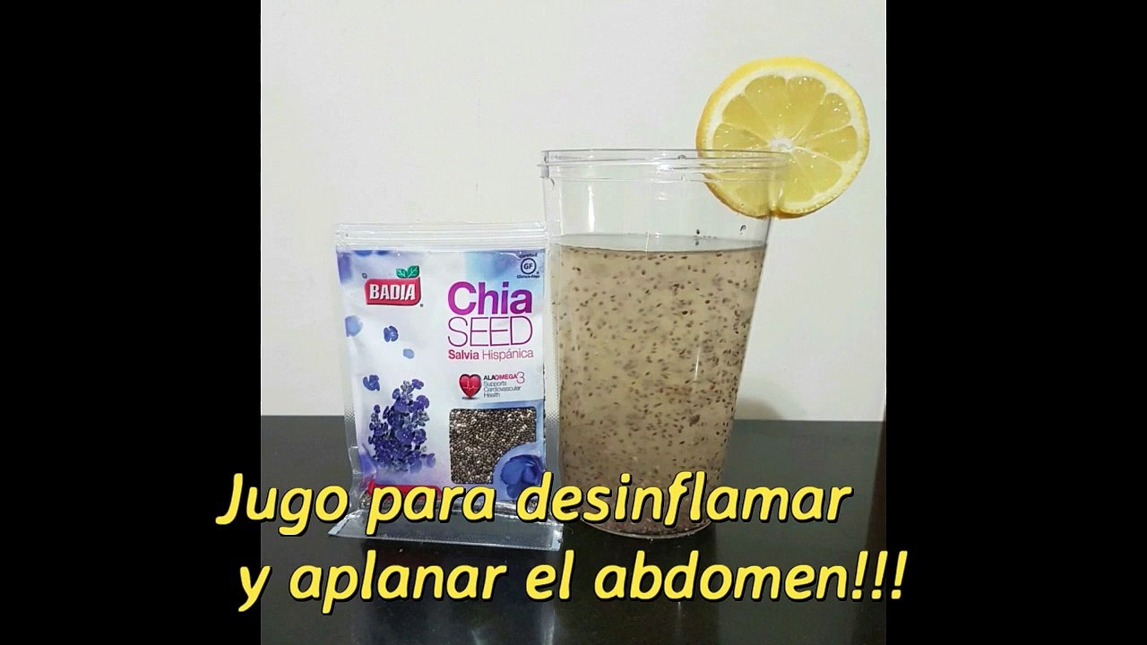 CHÍA Y LIMÓN El más grande quema grasa de todos los tiempos, así se prepara