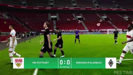 Stuttgart vs Borussia Mochenglabach DFB-Pokal 2021 PES
