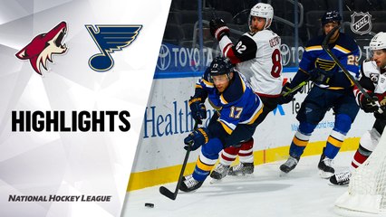 Coyotes @ Blues 2/2/21 | NHL Highlights