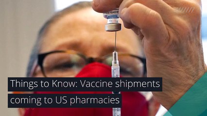 Things to Know: Vaccine shipments coming to US pharmacies, and other top stories in health from February 03, 2021.