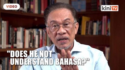 Anwar: Did Hamzah read out letter, does he not understand Bahasa?