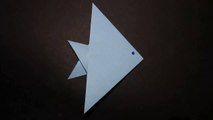 Easy Origami Angelfish | Paper Angelfish Making | Paper Fish Craft | How to Make Origami Fish with Paper