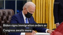 Biden signs immigration orders as Congress awaits more, and other top stories in general news from February 03, 2021.