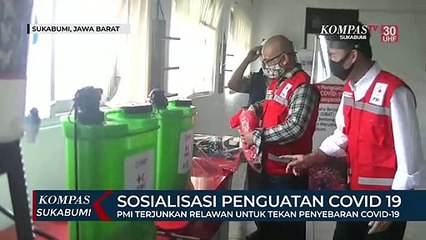 PMI Terjunkan Relawan Untuk Tekan Penyebaran Covid-19