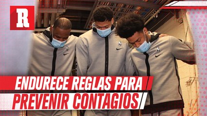 NBA endurece reglas para prevenir contagios en los partidos