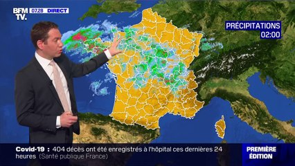 La météo pour ce mercredi 3 février 2021