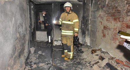 10 katlı apartmanda can pazarı yaşandı